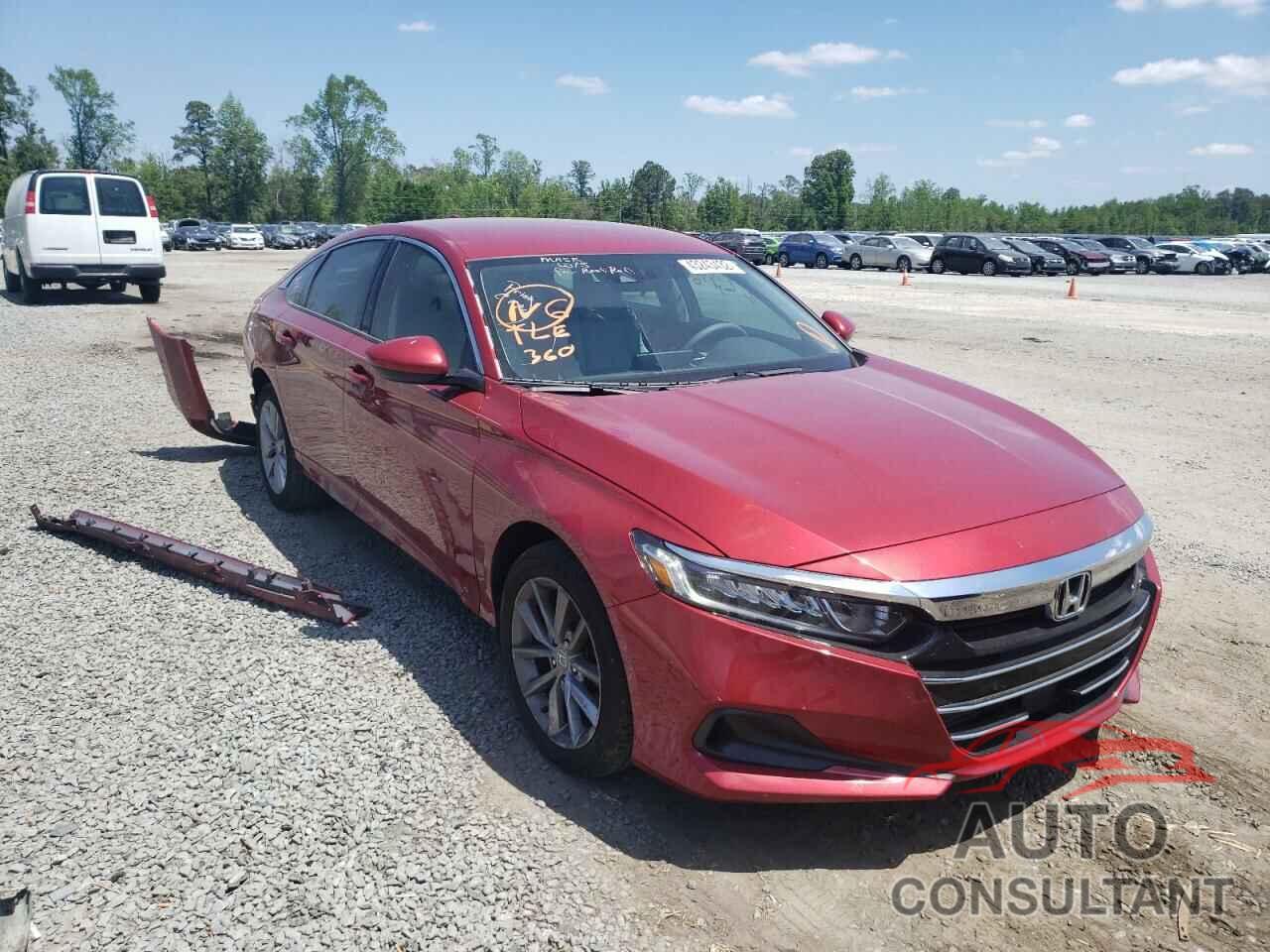 HONDA ACCORD 2021 - 1HGCV1F1XMA065217