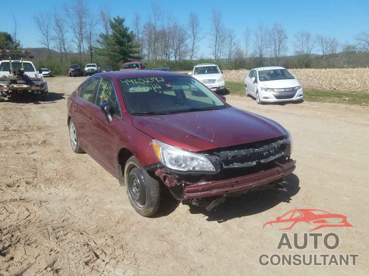 SUBARU LEGACY 2016 - 4S3BNAA67G3014098