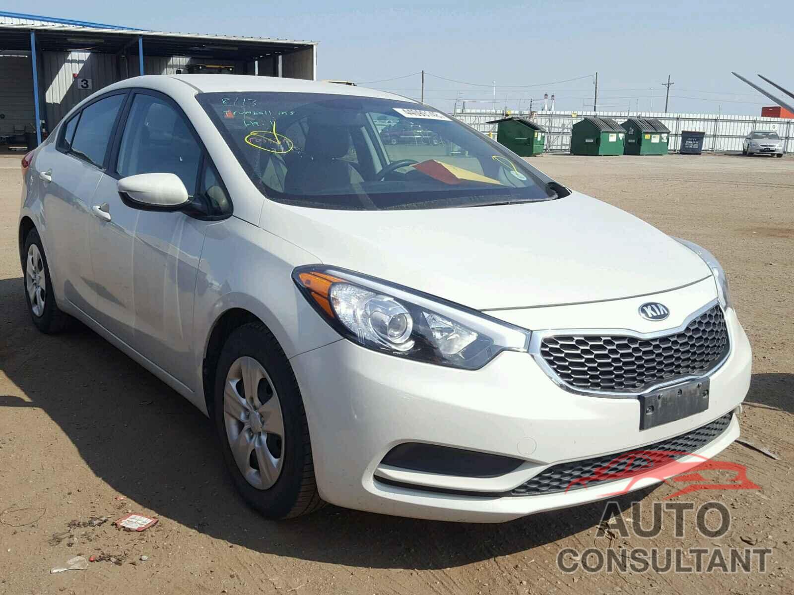 KIA FORTE 2015 - KNAFK4A62F5301280