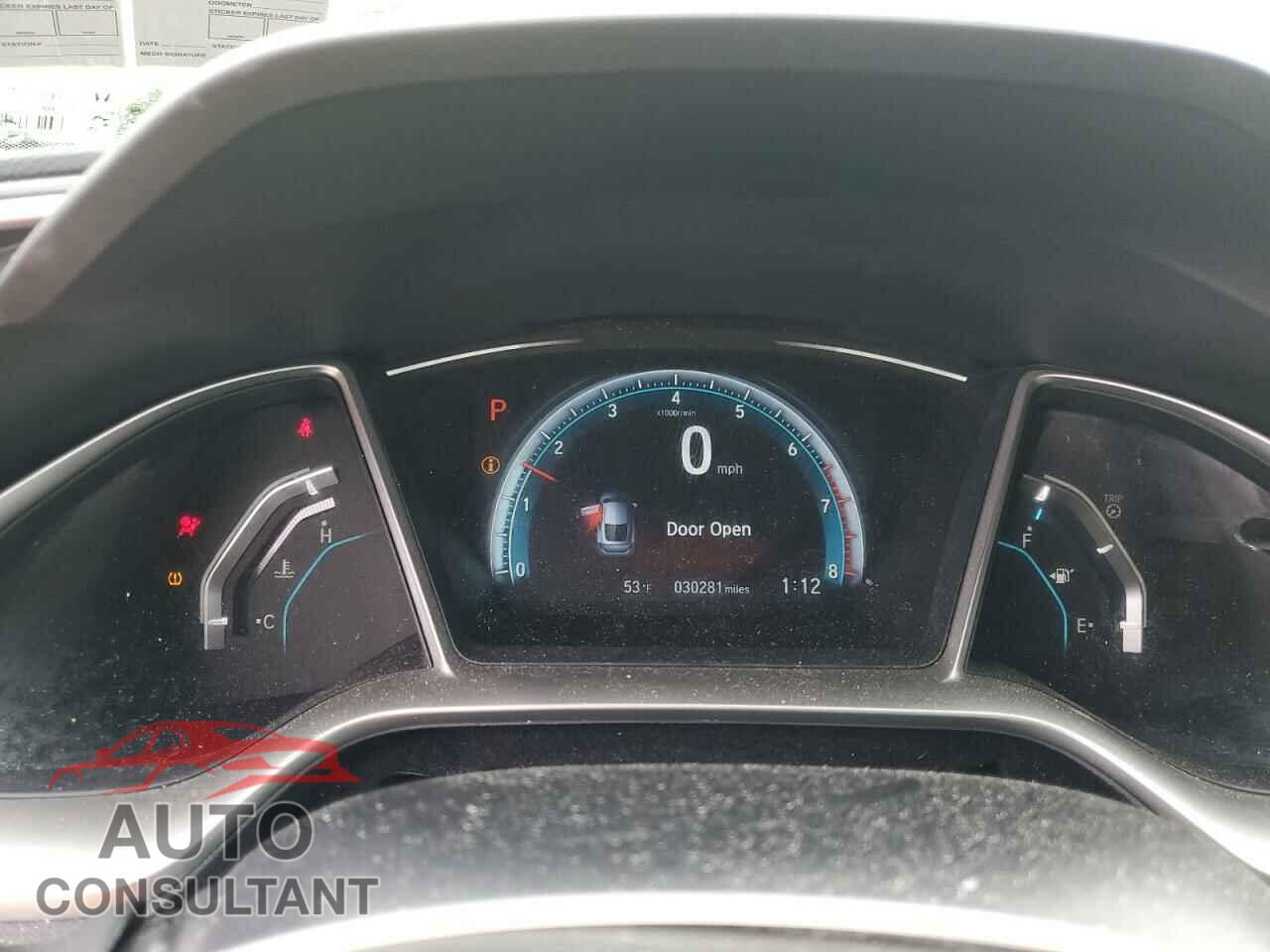 HONDA CIVIC 2016 - 2HGFC3B39GH353032