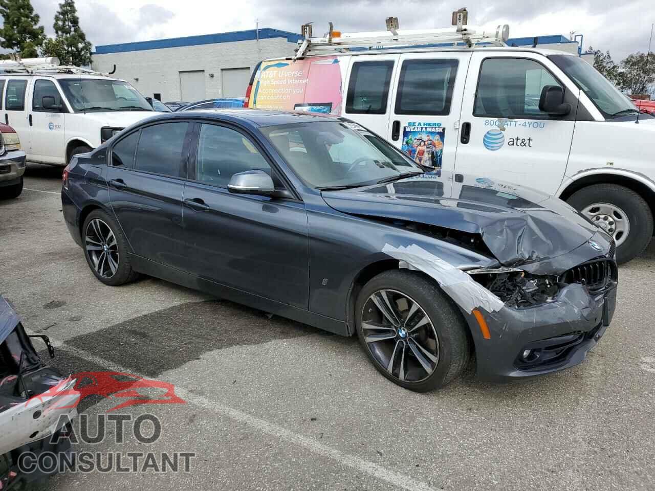BMW 3 SERIES 2018 - WBA8E1C53JA756870