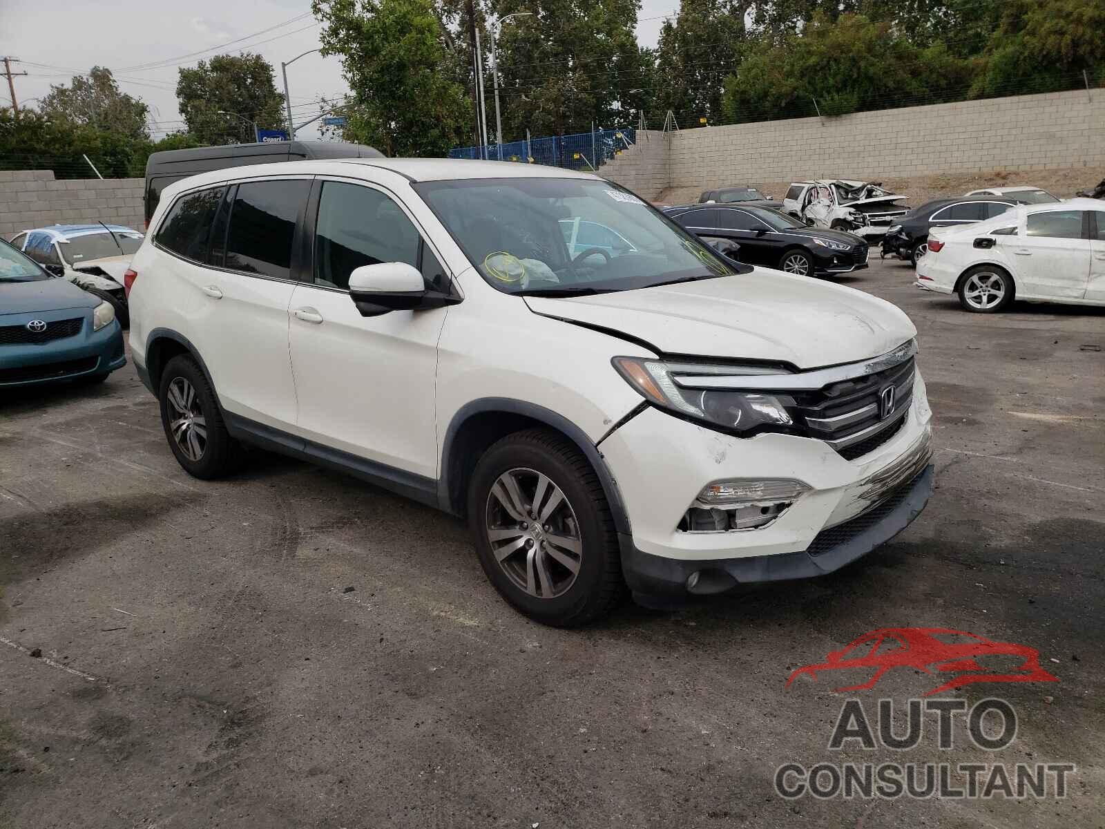 HONDA PILOT 2017 - 5FNYF5H3XHB000310