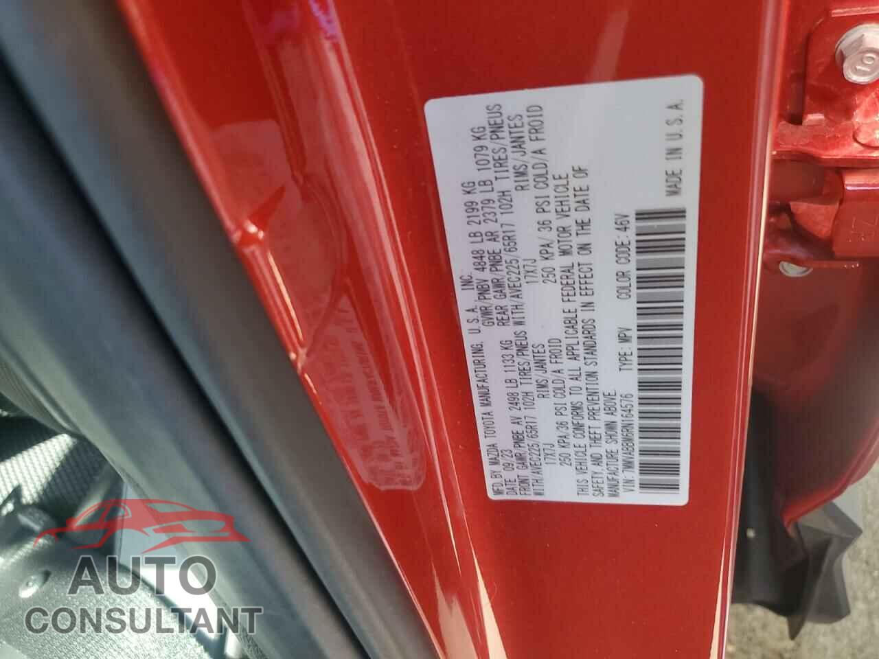 MAZDA CX-50 PREF 2024 - 7MMVABBM6RN164576