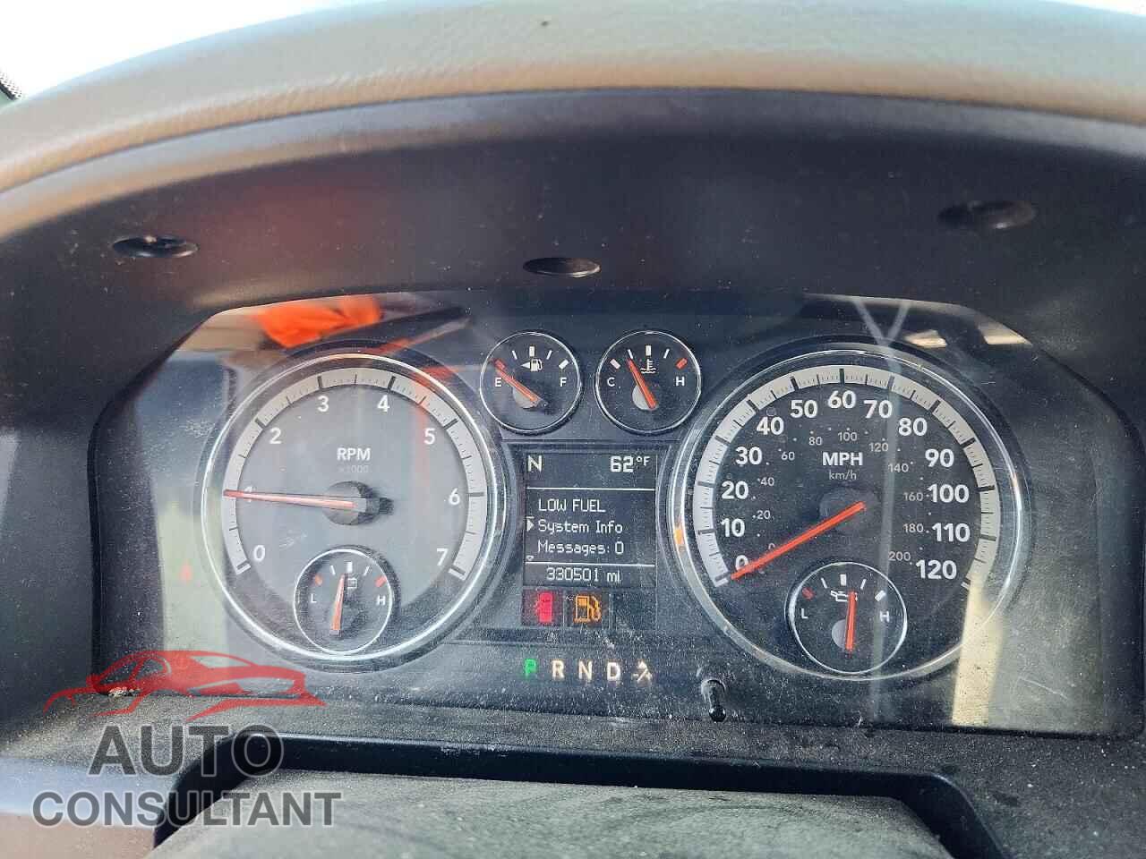 DODGE RAM 1500 2009 - 1D3HV13P19S768341