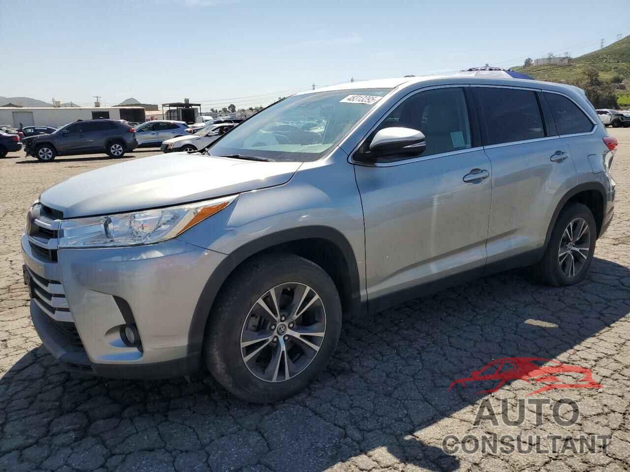 TOYOTA HIGHLANDER 2019 - 5TDZZRFH4KS309002