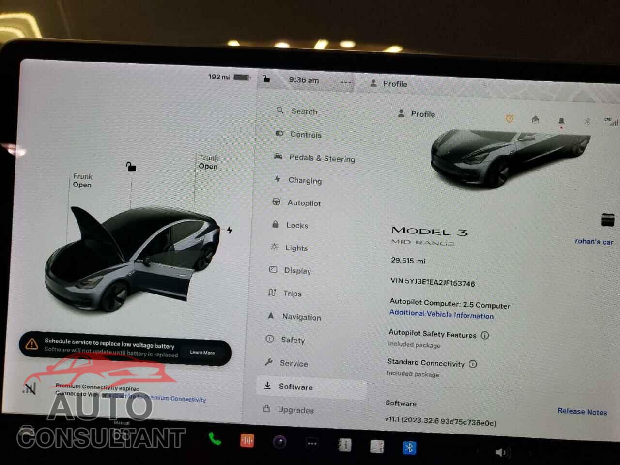 TESLA MODEL 3 2018 - 5YJ3E1EA2JF153746
