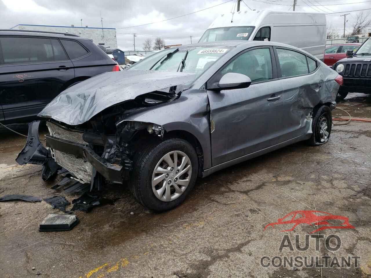 HYUNDAI ELANTRA 2017 - KMHD74LF9HU427360