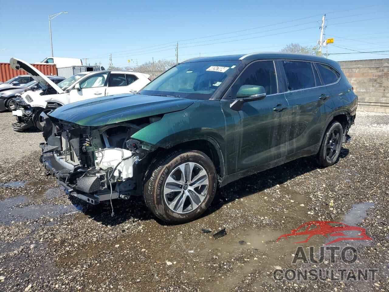 TOYOTA HIGHLANDER 2023 - 5TDKDRAH7PS505045