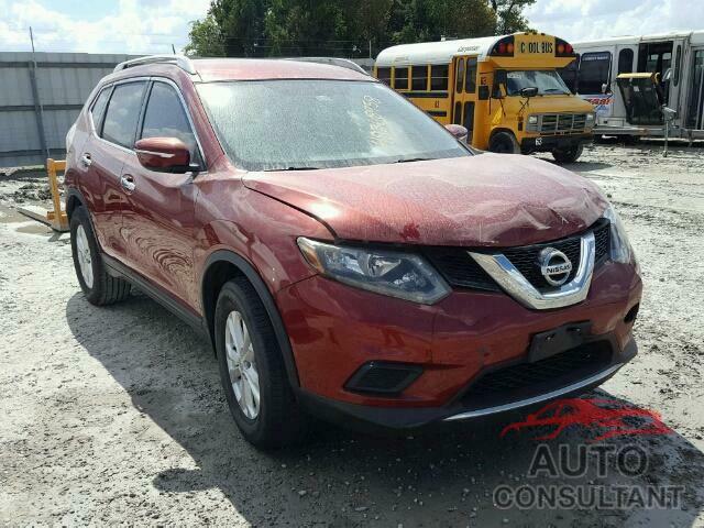 NISSAN ROGUE S 2015 - KNMAT2MT5FP511232