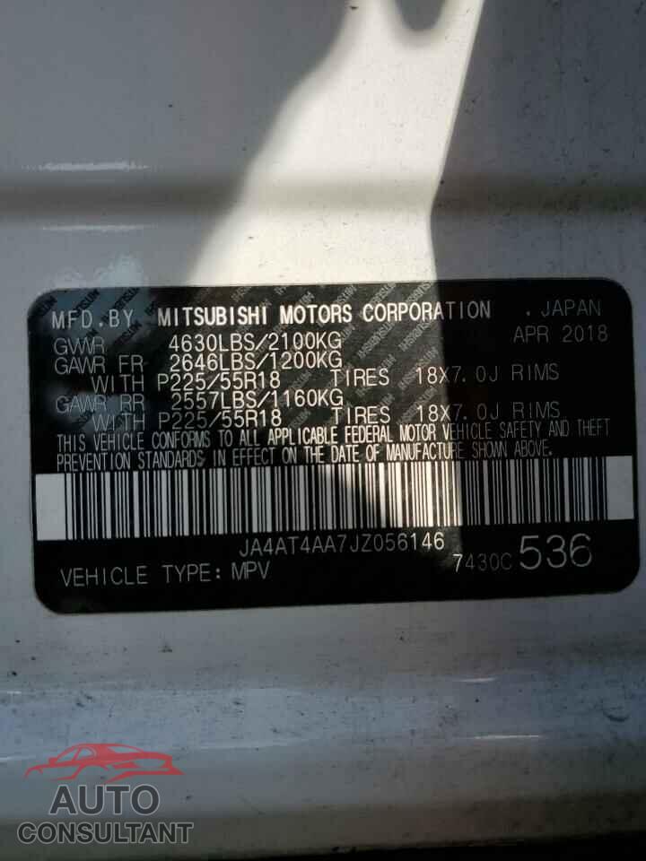 MITSUBISHI ECLIPSE 2018 - JA4AT4AA7JZ056146