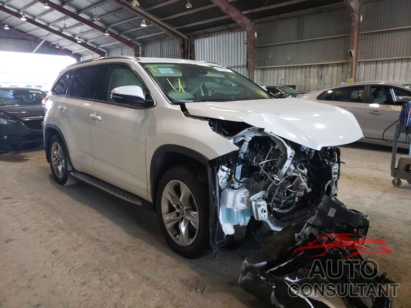 TOYOTA HIGHLANDER 2019 - 5TDYZRFHXKS357213