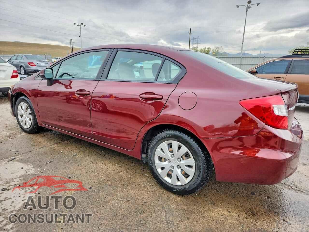 HONDA CIVIC 2012 - 2HGFB2F57CH536545