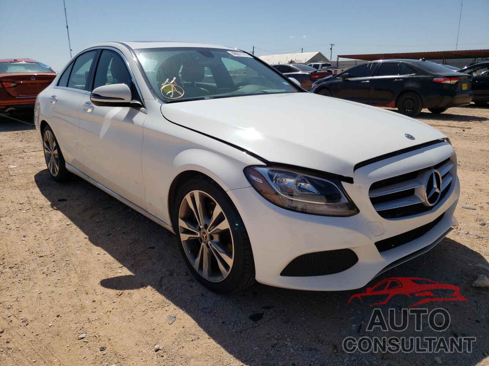 MERCEDES-BENZ C-CLASS 2018 - 55SWF4JB0JU252865