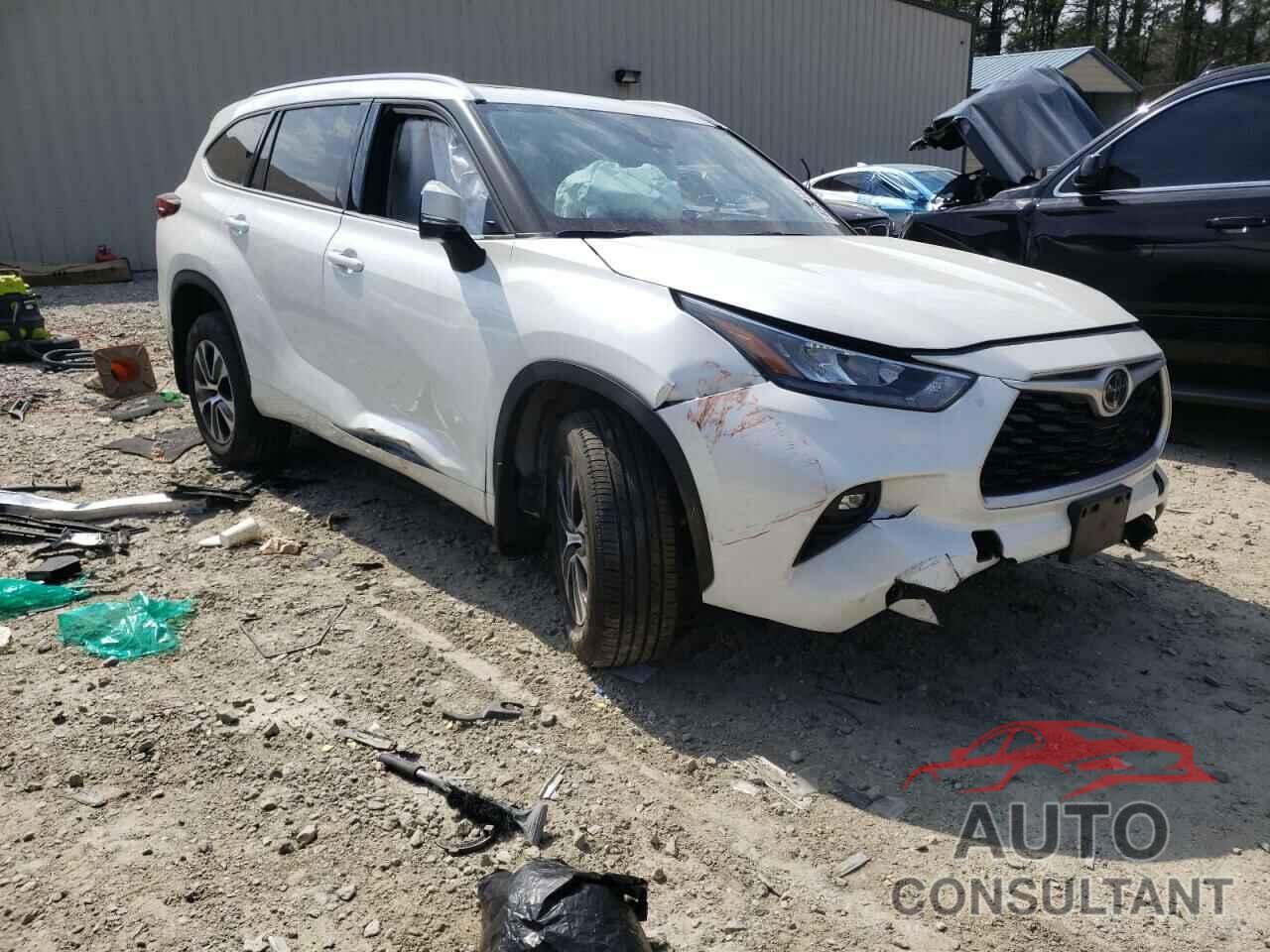 TOYOTA HIGHLANDER 2020 - 5TDHZRBH9LS515872