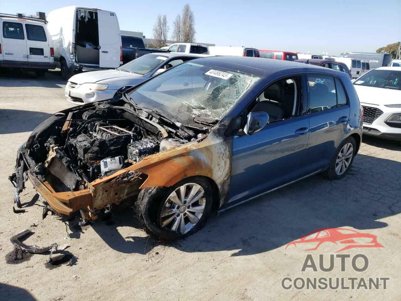 VOLKSWAGEN GOLF 2021 - 3VWG57AU1MM012362