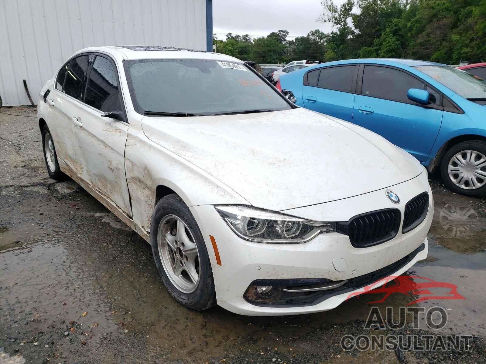 BMW 3 SERIES 2017 - WBA8B9G53HNU50689