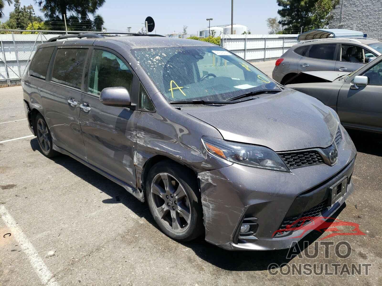 TOYOTA SIENNA 2020 - 5TDXZ3DC6LS044287