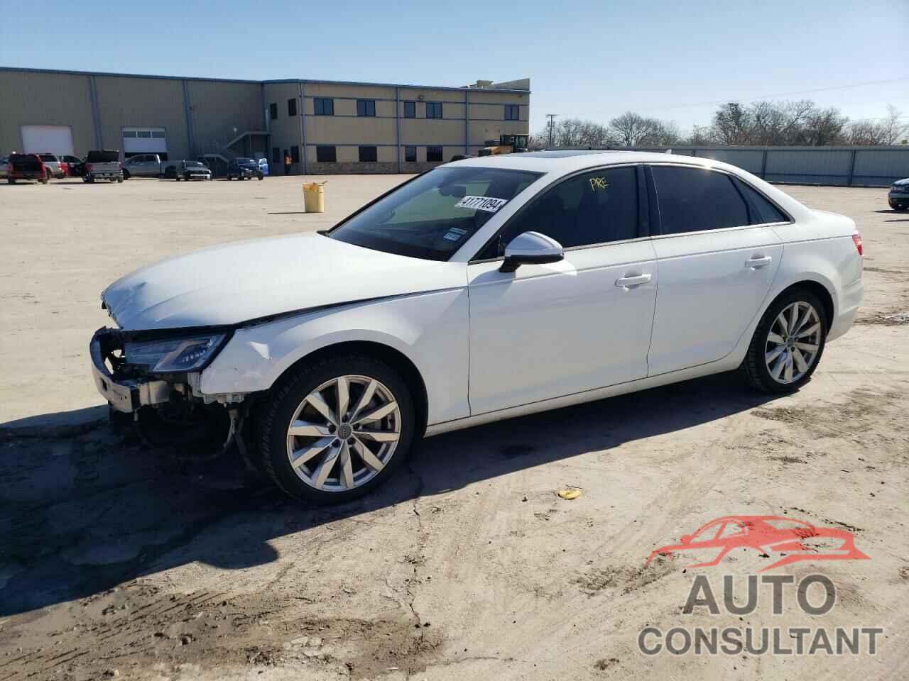 AUDI A4 2017 - WAUGNAF40HN005386