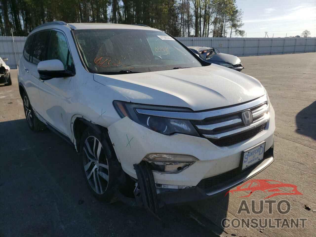 HONDA PILOT 2016 - 5FNYF5H98GB022812