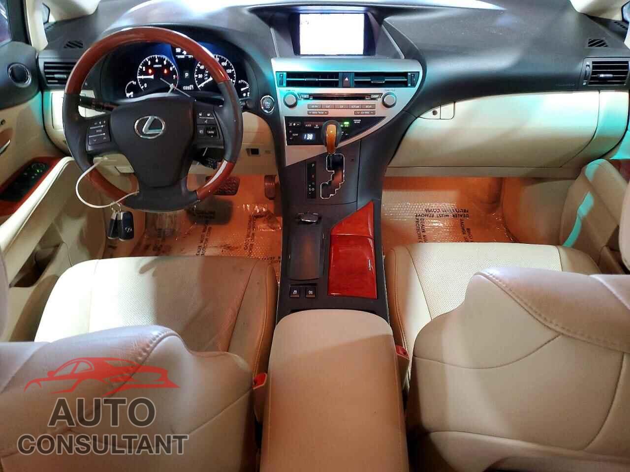 LEXUS RX350 2011 - 2T2BK1BA6BC096459