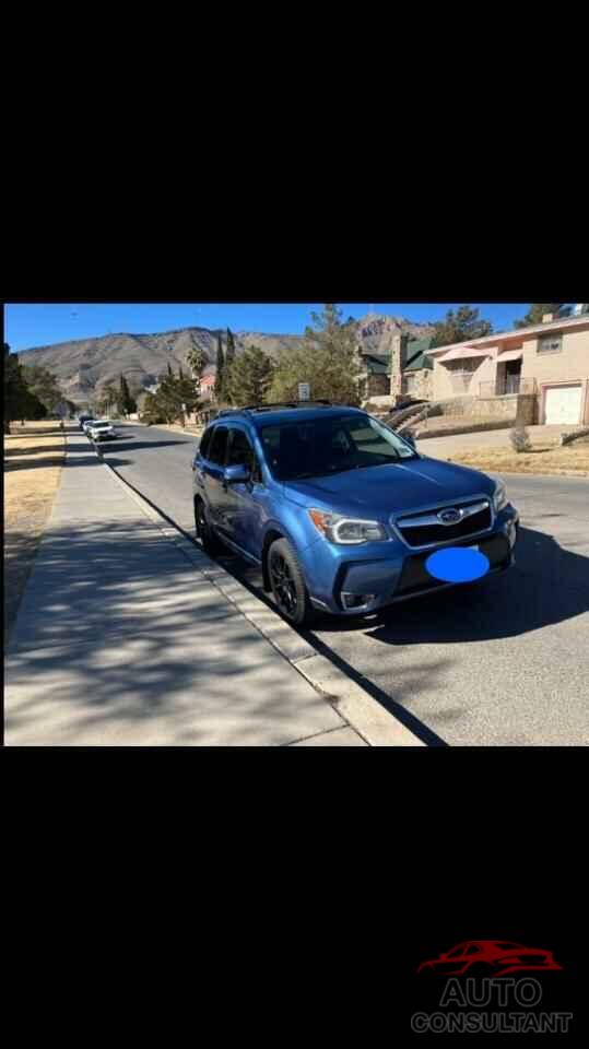 SUBARU FORESTER 2016 - JF2SJGXC0GH491178