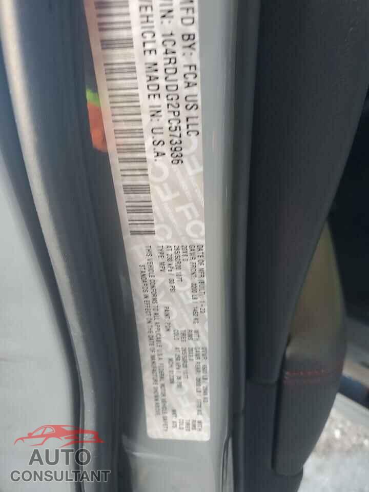 DODGE DURANGO 2023 - 1C4RDJDG2PC573936
