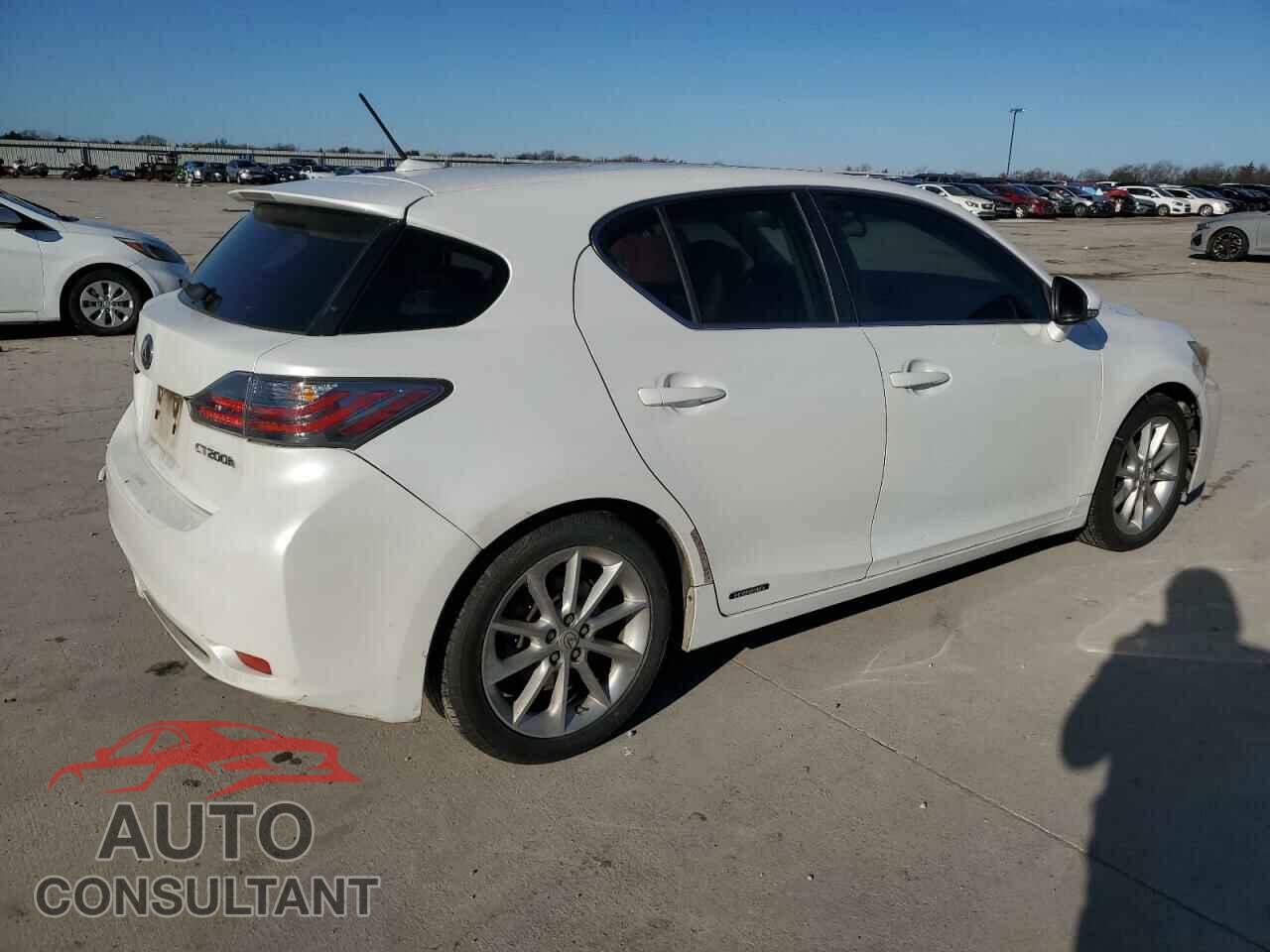 LEXUS CT 200 2012 - JTHKD5BH0C2064303