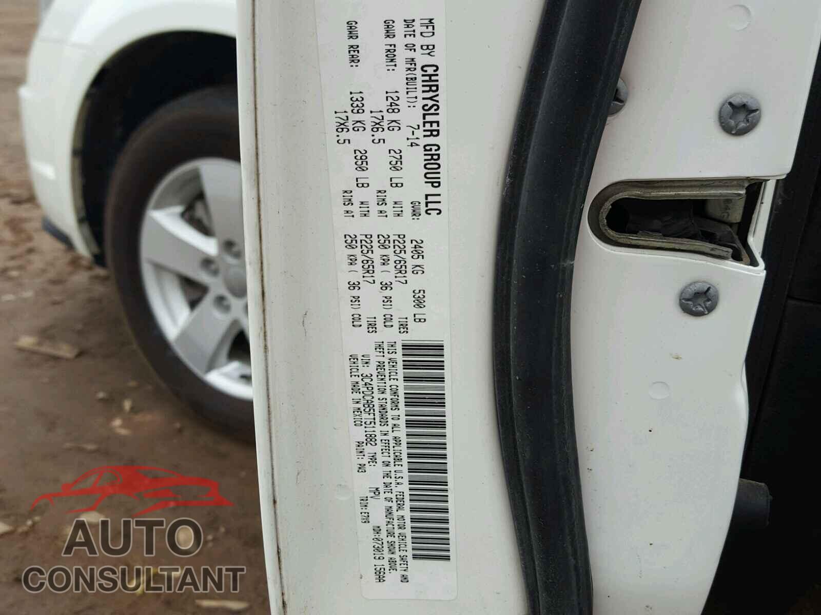 DODGE JOURNEY SE 2015 - 3C4PDCAB5FT511882