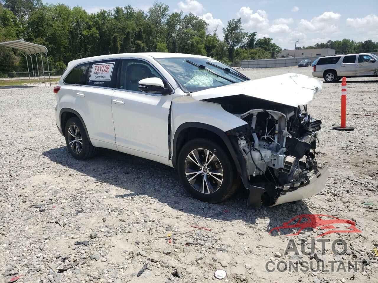 TOYOTA HIGHLANDER 2017 - 5TDZZRFH2HS228508