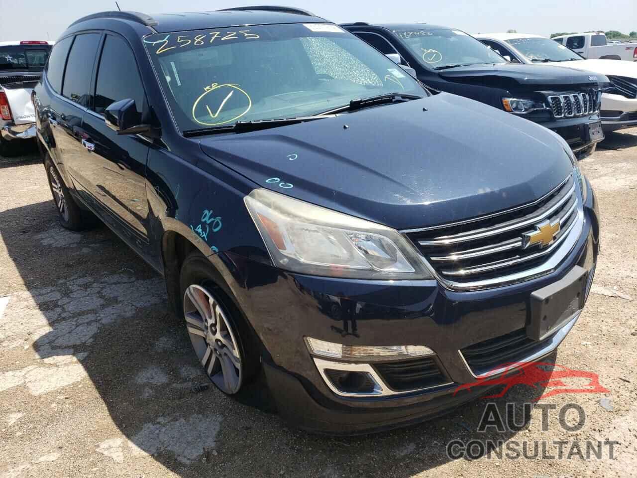 CHEVROLET TRAVERSE 2016 - 1GNKRGKD1GJ258725