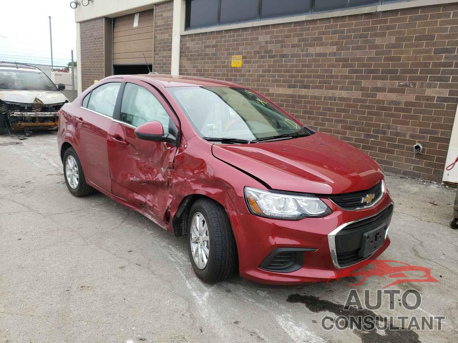 CHEVROLET SONIC 2020 - 1G1JD5SB8L4106741
