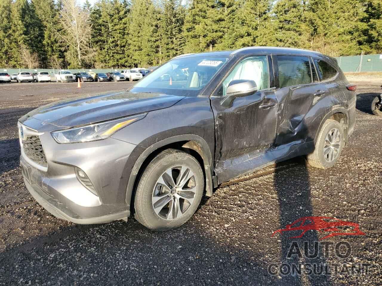 TOYOTA HIGHLANDER 2022 - 5TDGBRCH3NS554023