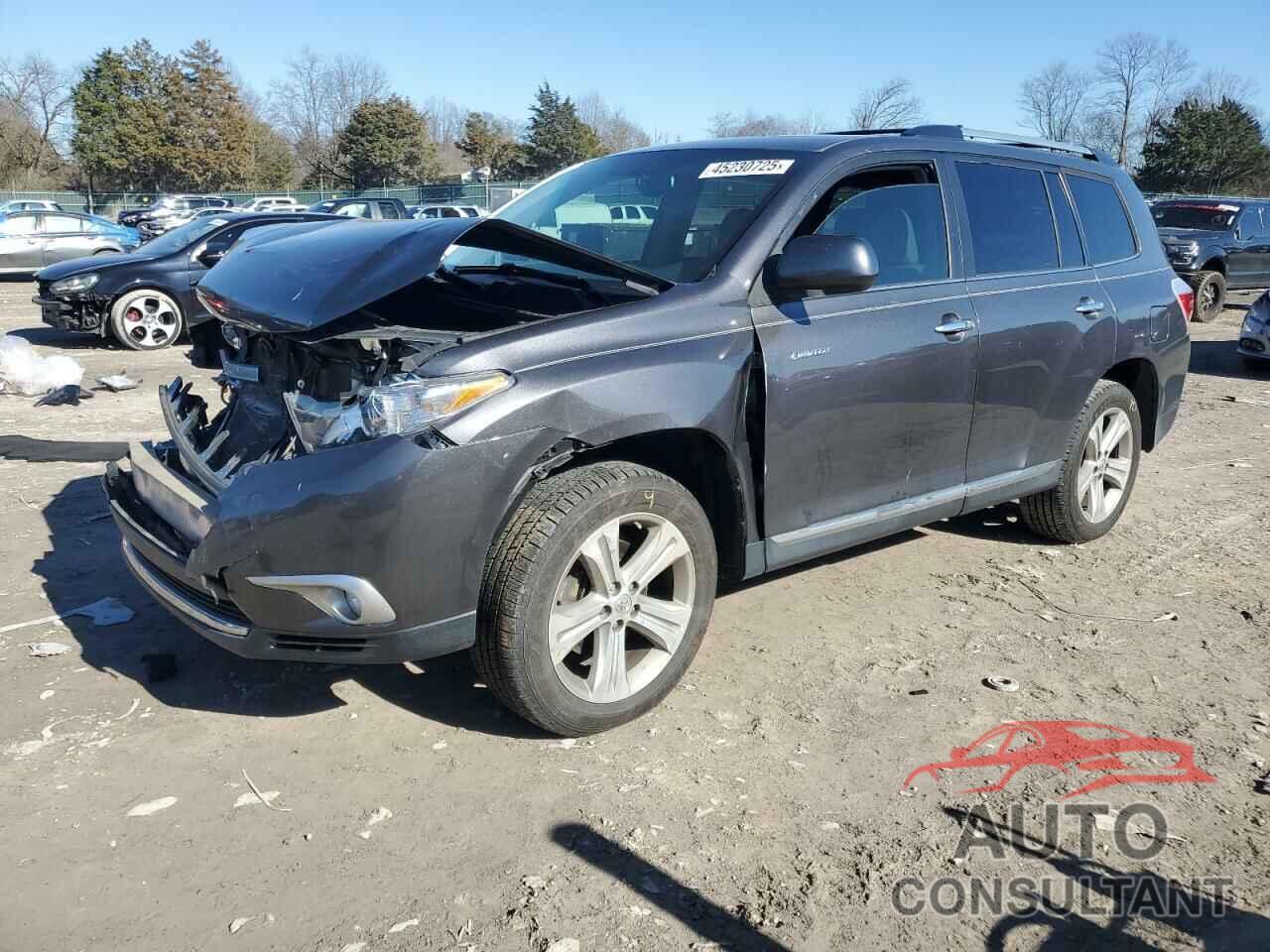 TOYOTA HIGHLANDER 2013 - 5TDDK3EH2DS227754