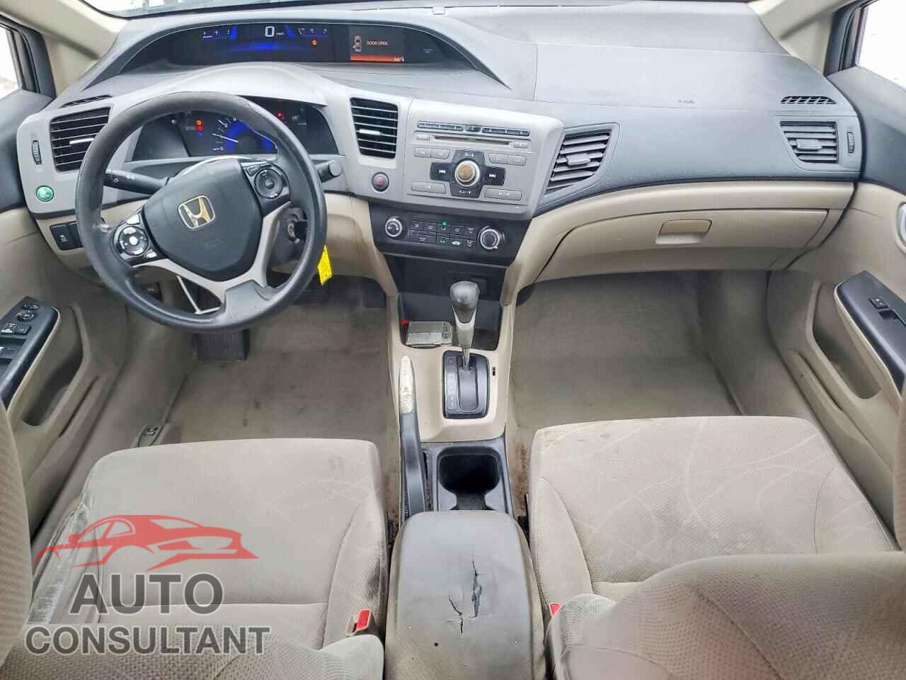 HONDA CIVIC 2012 - 19XFB2F55CE032005