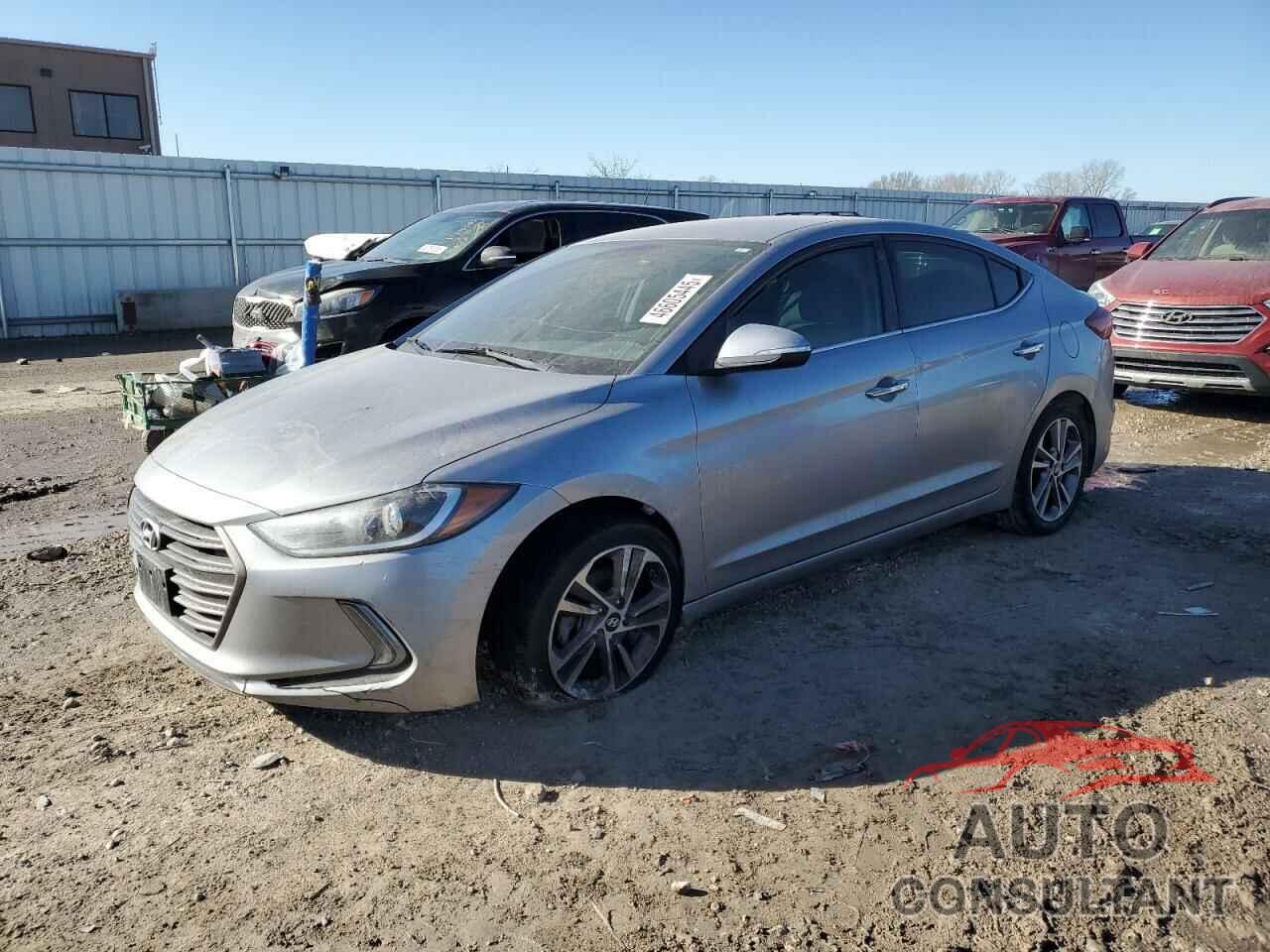 HYUNDAI ELANTRA 2017 - 5NPD84LF9HH097344