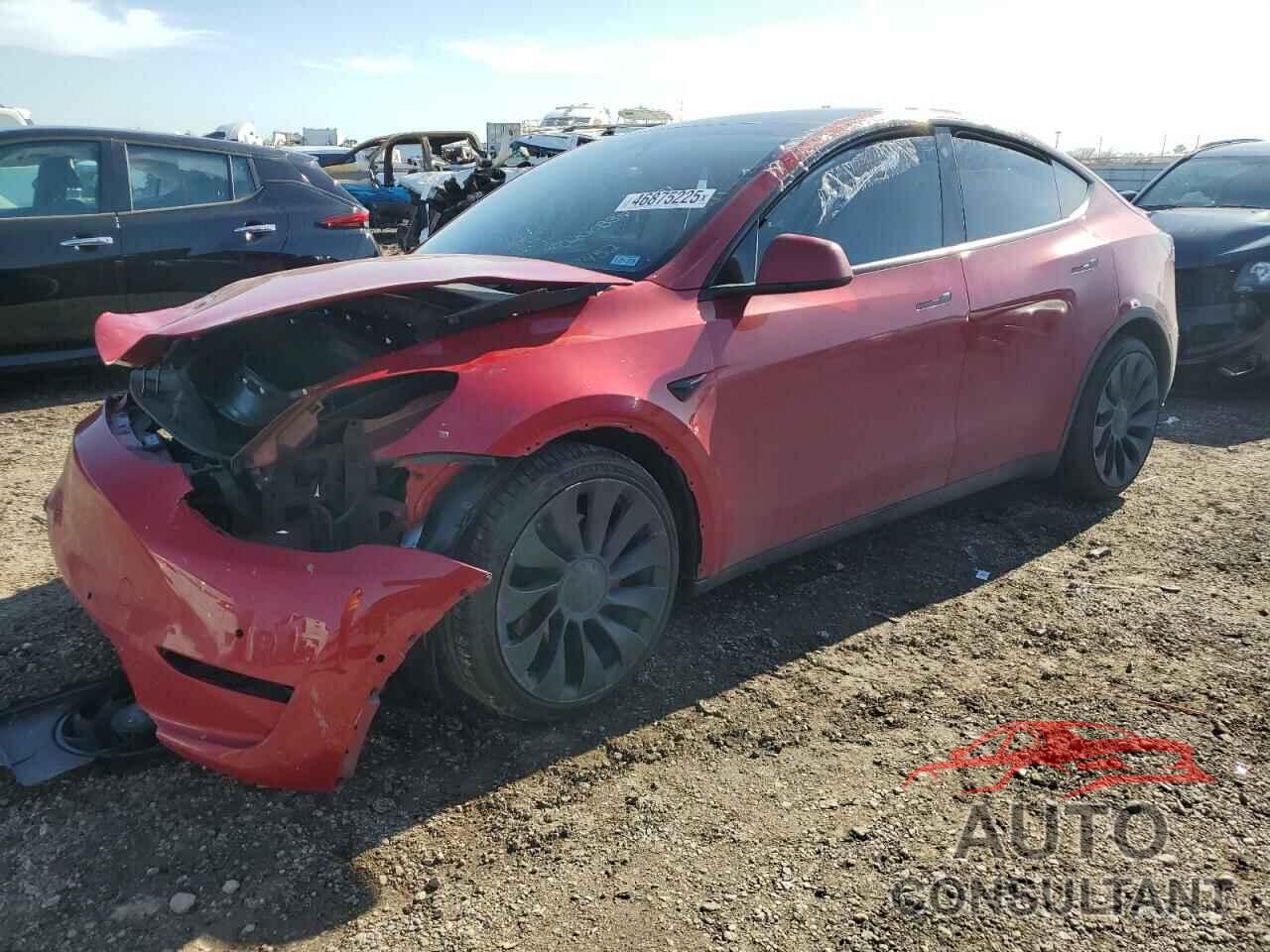 TESLA MODEL Y 2022 - 7SAYGDEF2NF537452