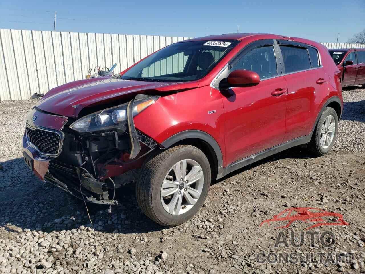 KIA SPORTAGE 2018 - KNDPMCAC1J7488817