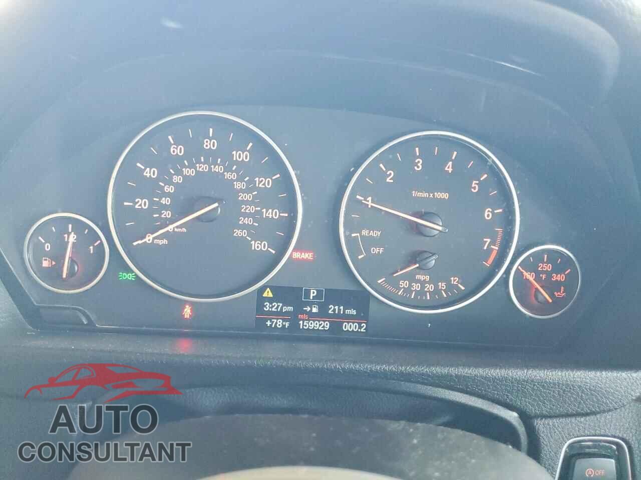 BMW 3 SERIES 2013 - WBA3A5C58DF602949