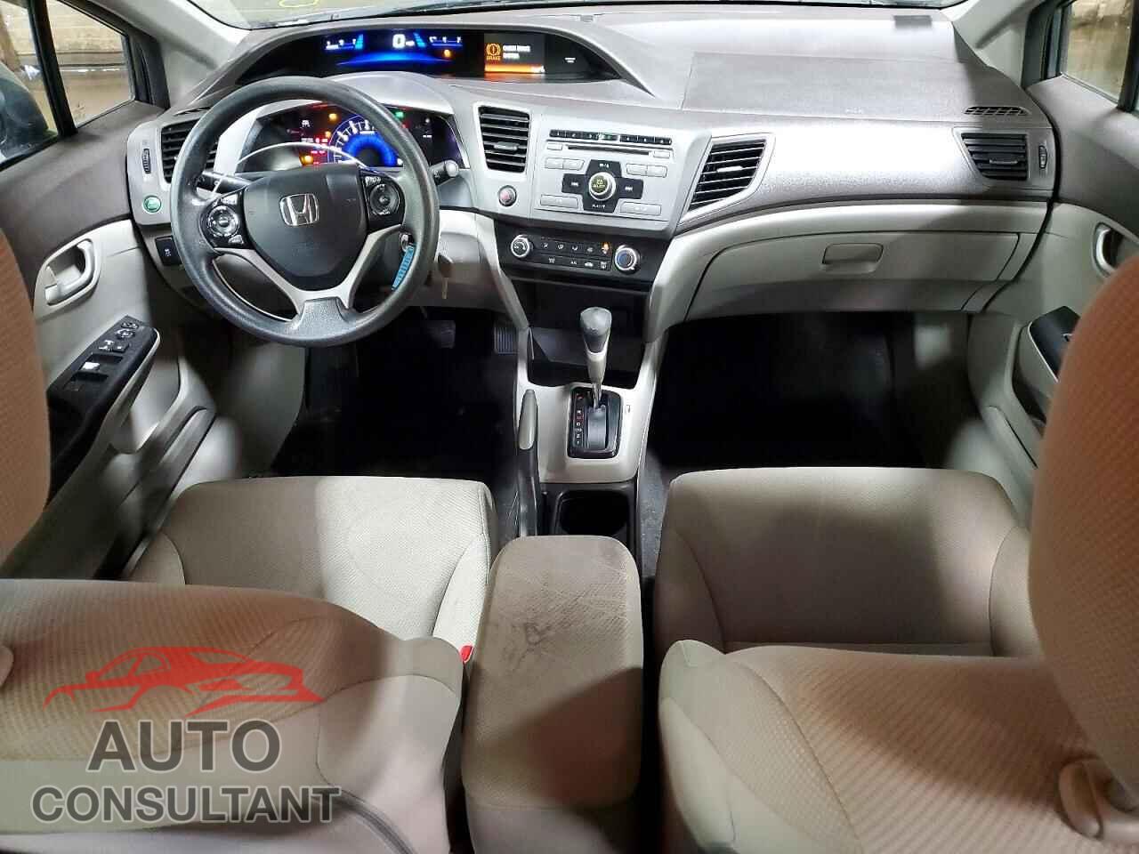 HONDA CIVIC 2012 - 19XFB2F52CE099077