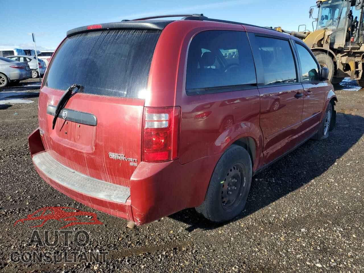 DODGE CARAVAN 2009 - 2D8HN44E59R654546