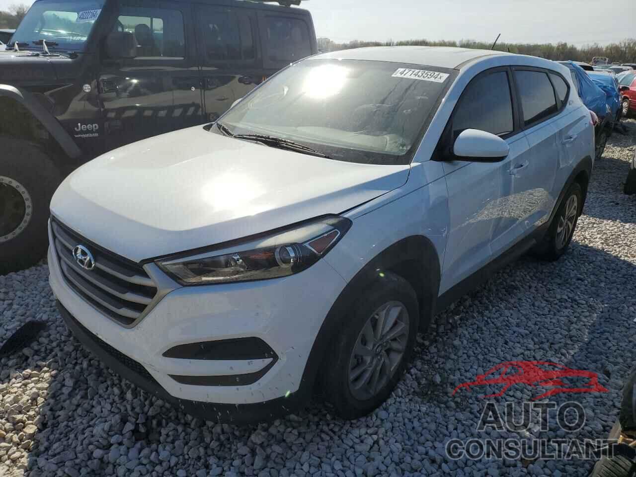 HYUNDAI TUCSON 2017 - KM8J23A48HU357668