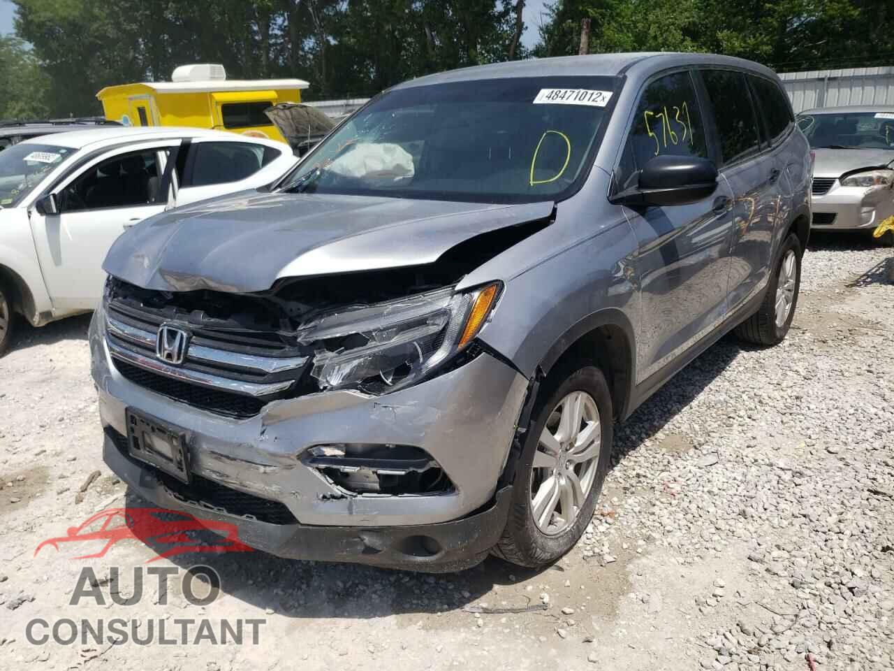 HONDA PILOT 2017 - 5FNYF5H17HB047065