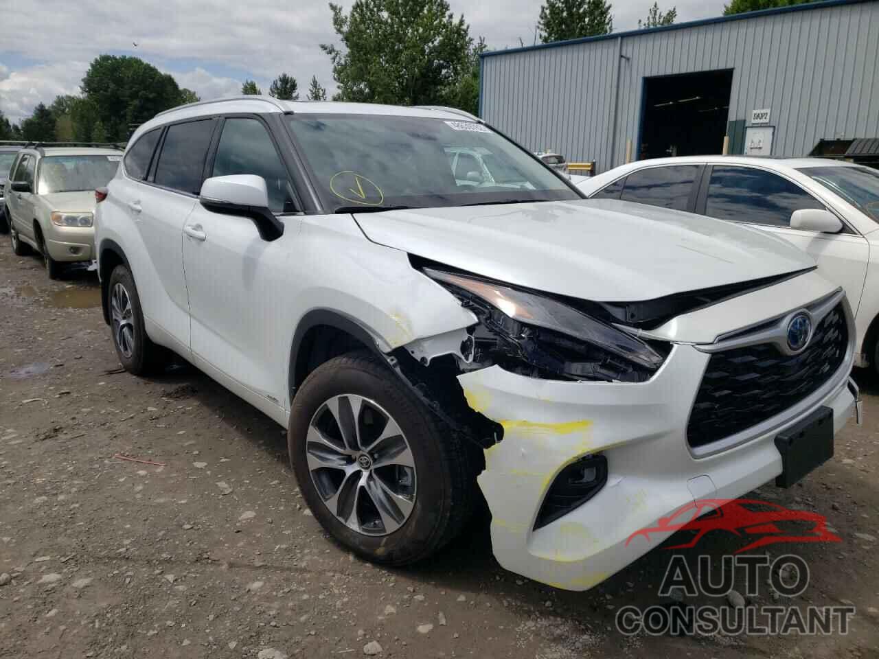 TOYOTA HIGHLANDER 2022 - 5TDGBRCH7NS539122