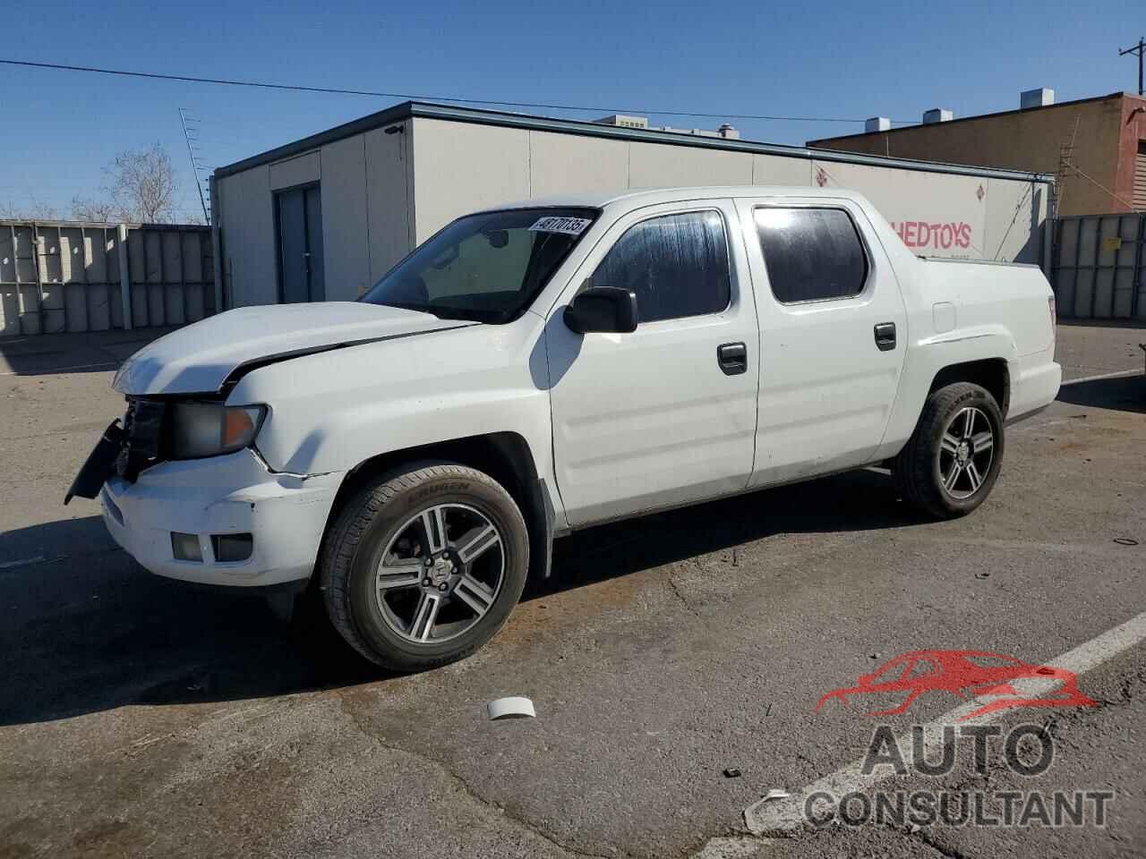 HONDA RIDGELINE 2013 - 5FPYK1F71DB012602