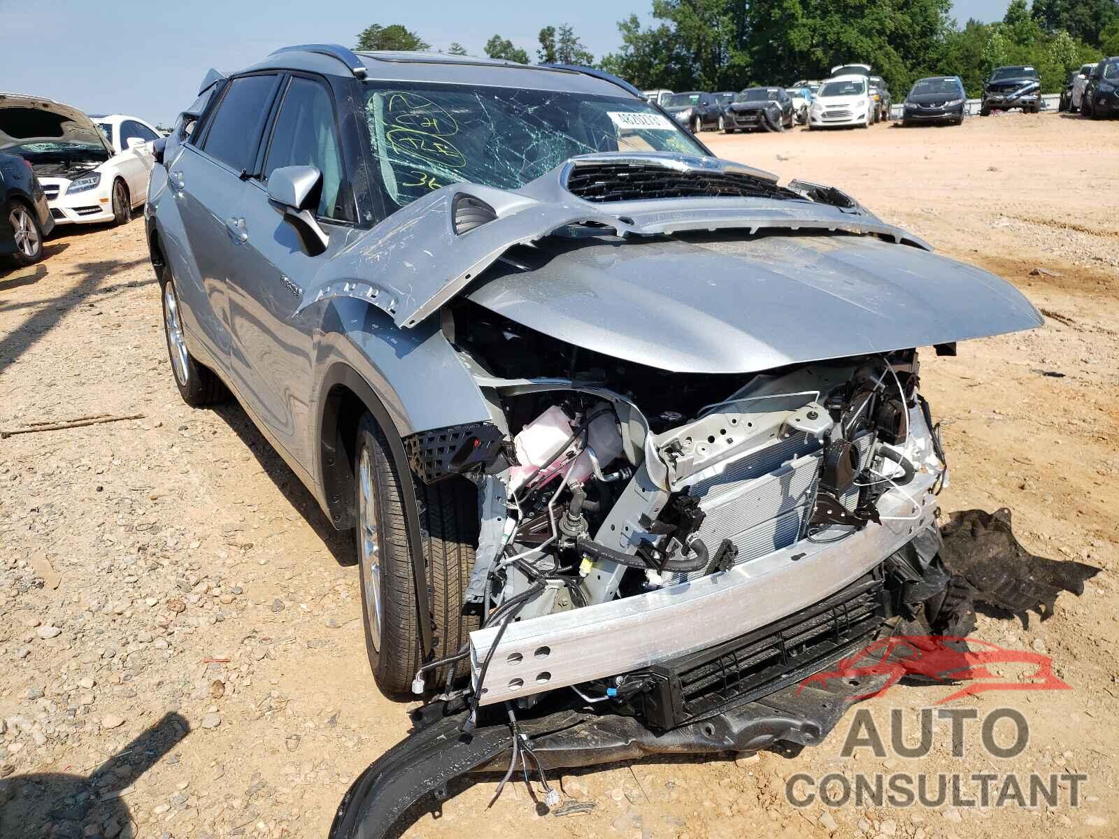 TOYOTA HIGHLANDER 2021 - 5TDYARAH2MS507056