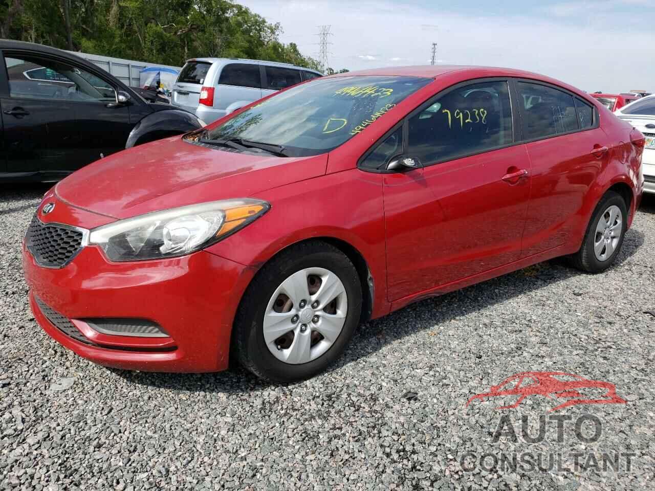 KIA FORTE 2016 - KNAFK4A64G5576554