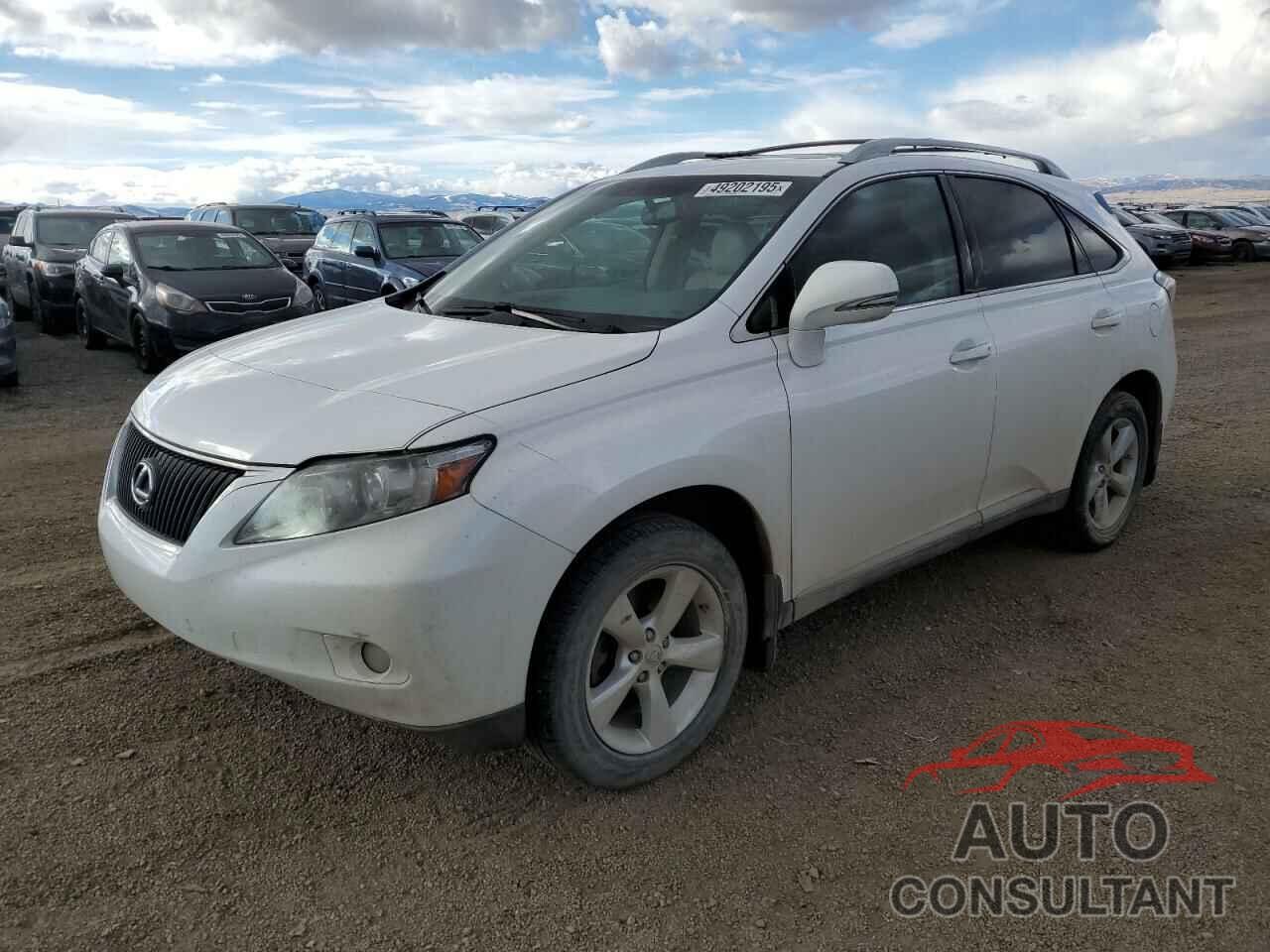 LEXUS RX350 2011 - 2T2BK1BA9BC098951