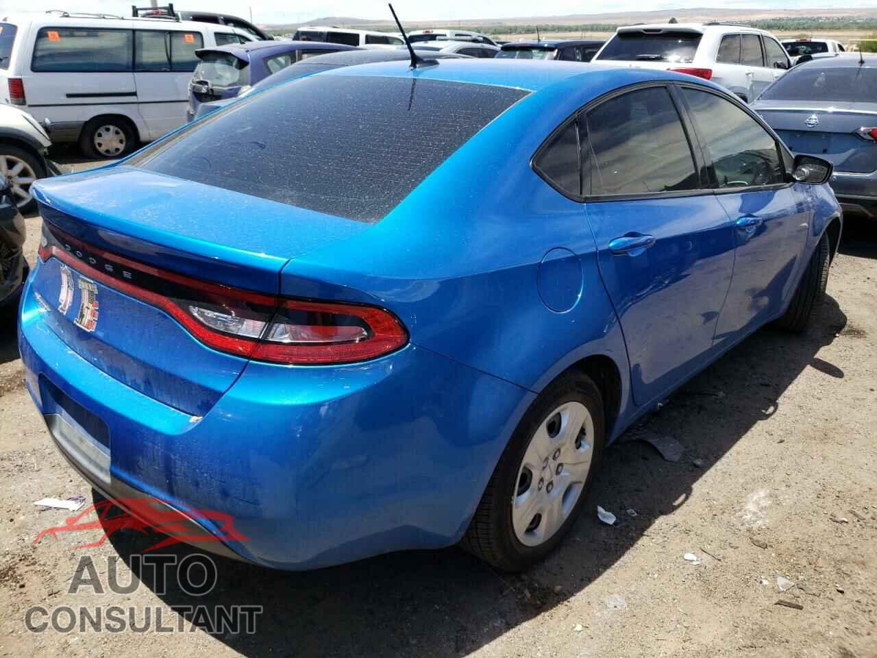 DODGE DART 2016 - 1C3CDFAA8GD682273