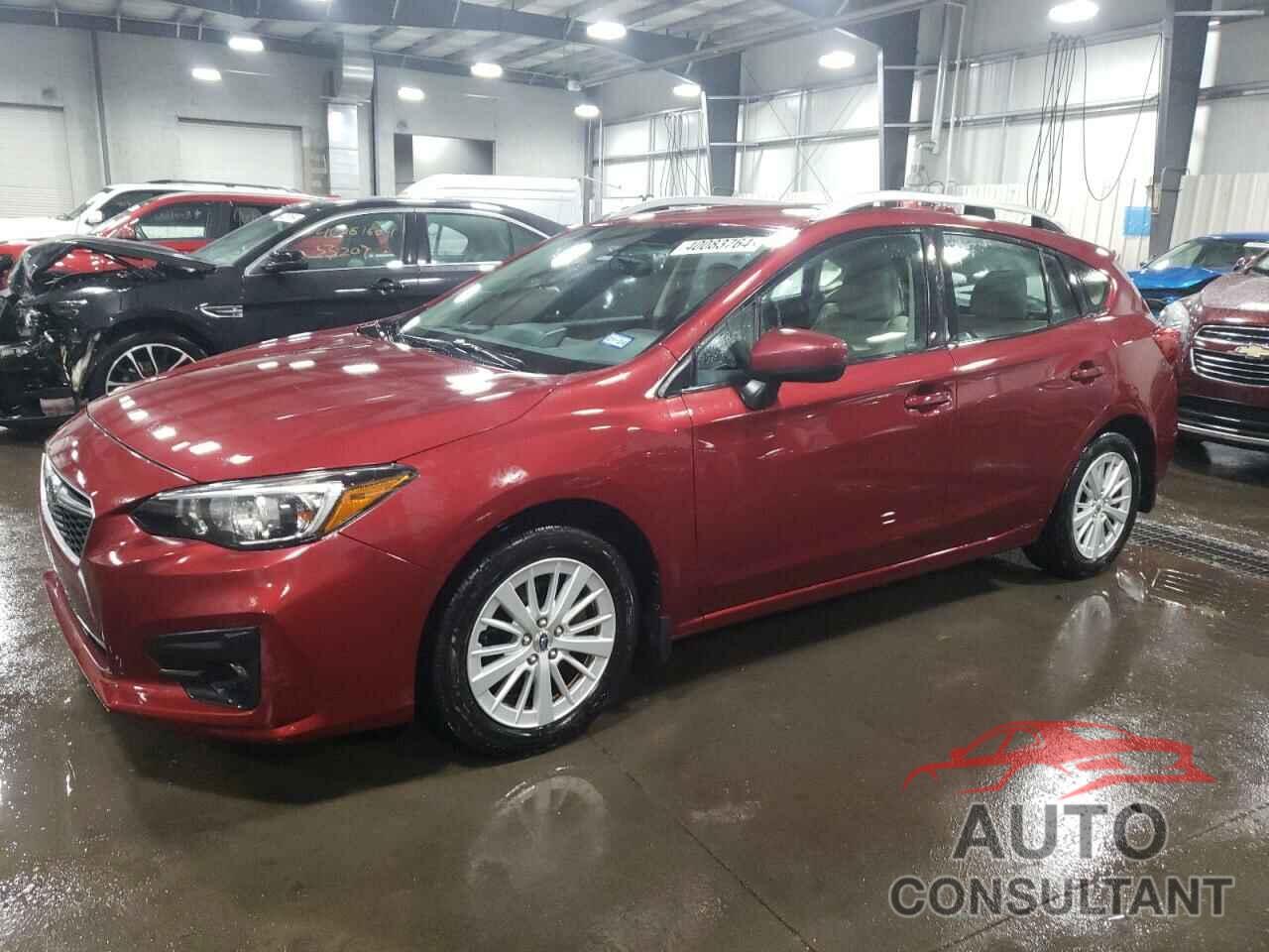 SUBARU IMPREZA 2017 - 4S3GTAB61H3704618