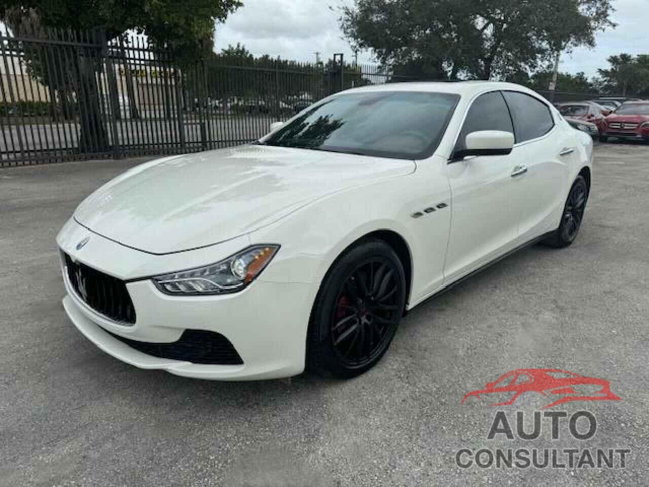 MASERATI ALL MODELS 2016 - ZAM57XSA5G1181032